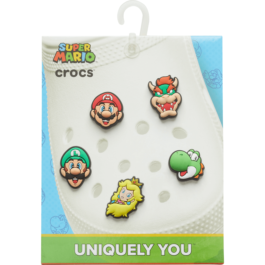 Super Mario™ 5-Pack Jibbitz Shoe Charm - Crocs
