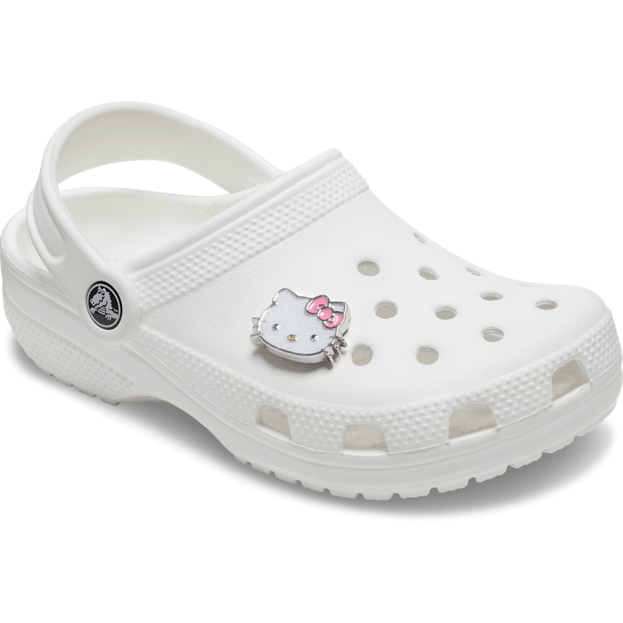 Hello Kitty Glitter Cat Jibbitz Shoe Charm - Crocs