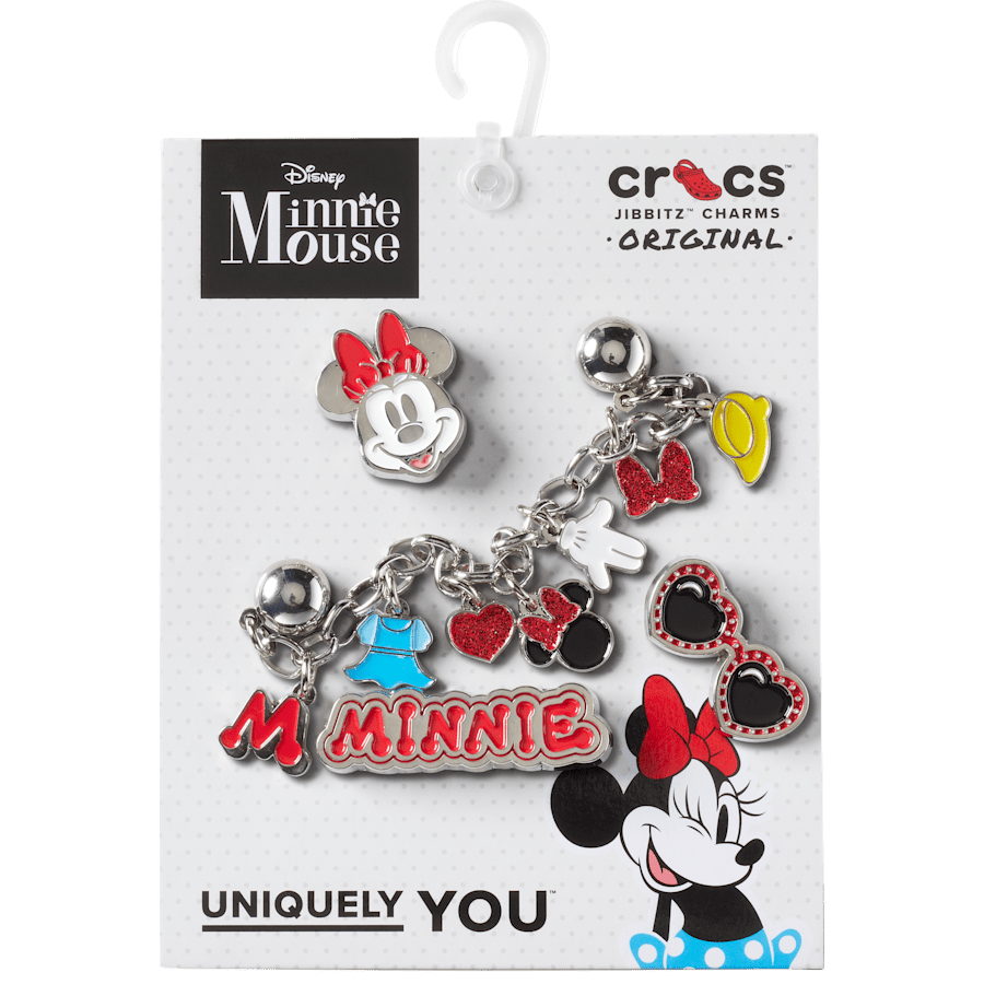 Minnie Mouse 5 Pack Jibbitz™ charms - Crocs