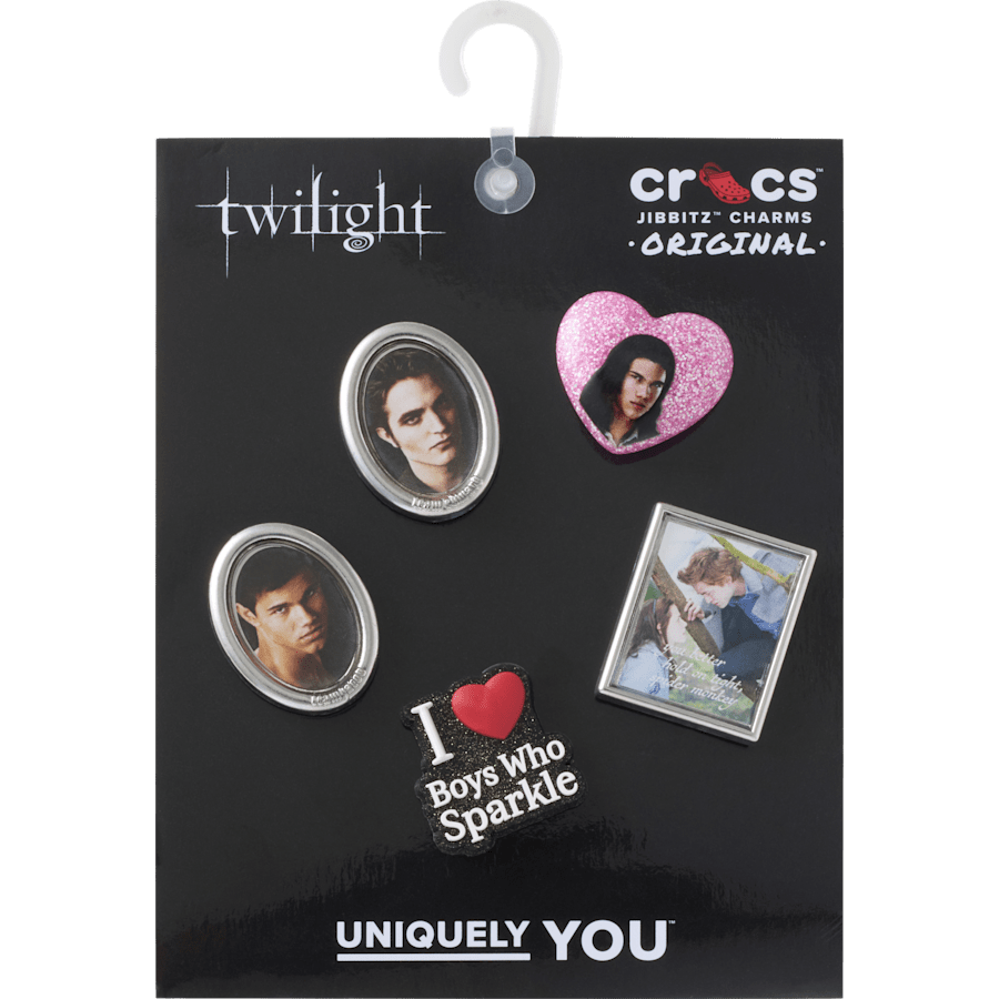 The Twilight Saga 5 Pack Jibbitz Shoe Charm - Crocs
