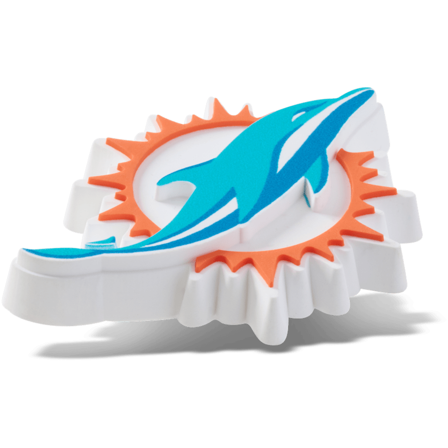 NFL Miami Dolphins Logo Jibbitz™ charms - Crocs