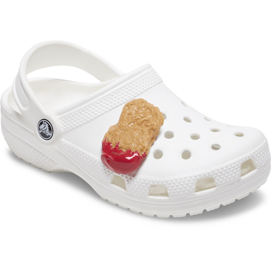 Chicken Nugget Dipped Ketchup Jibbitz™ charms - Crocs