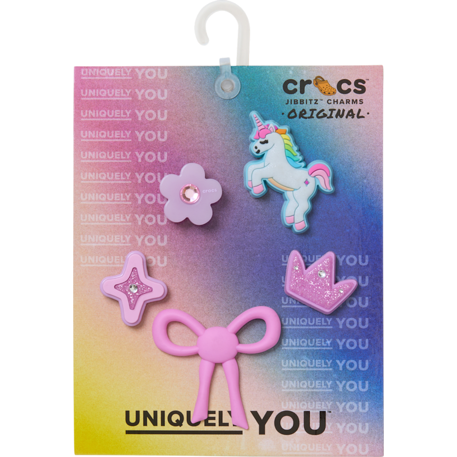 Sweet Pink Girls 5 Pack Jibbitz™ charms - Crocs