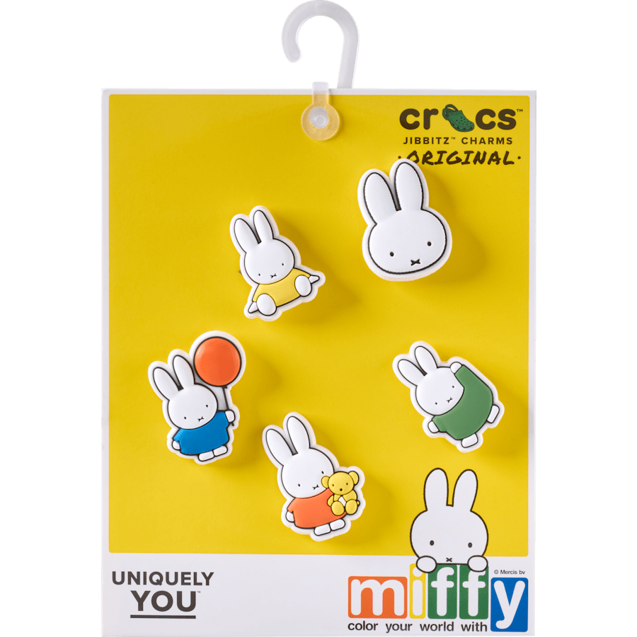 Miffy 5 Pack Jibbitz™ charms - Crocs