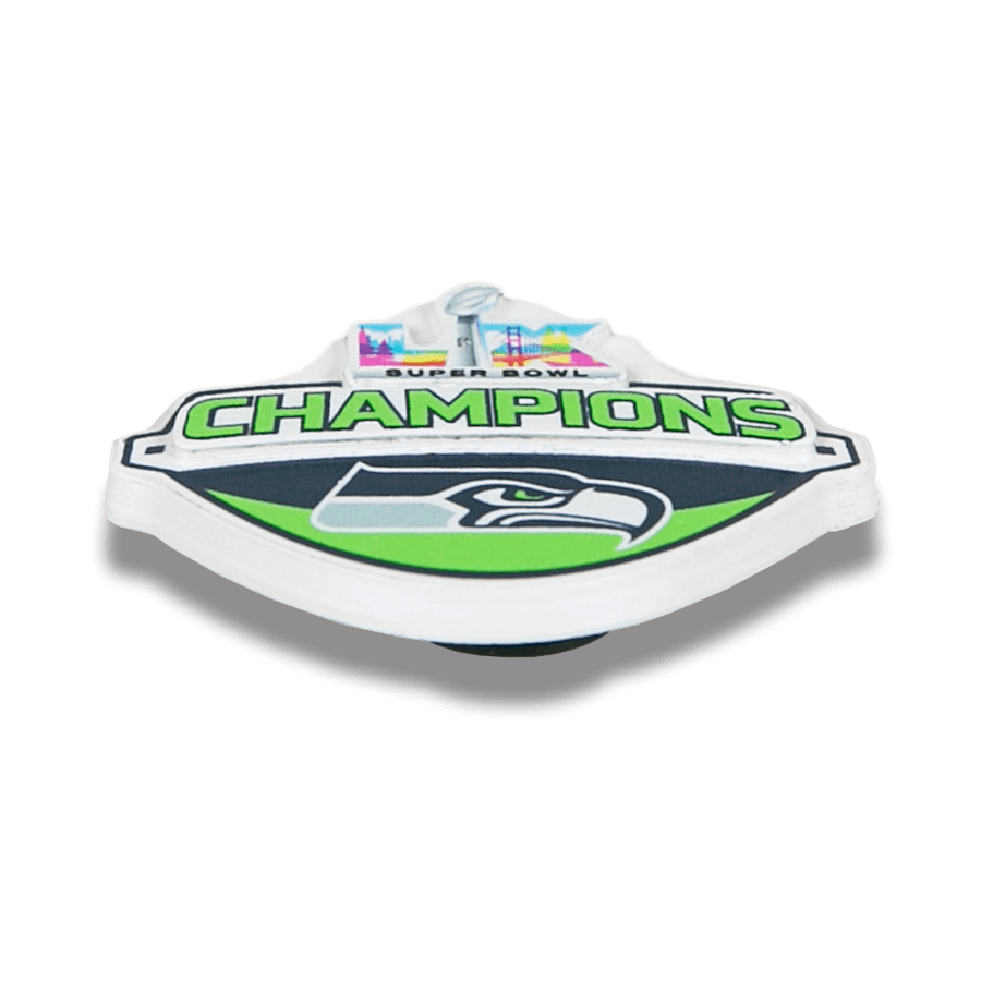 NFL Super Bowl LX Champion Seattle Seahawks Jibbitz Shoe Charm - Crocs