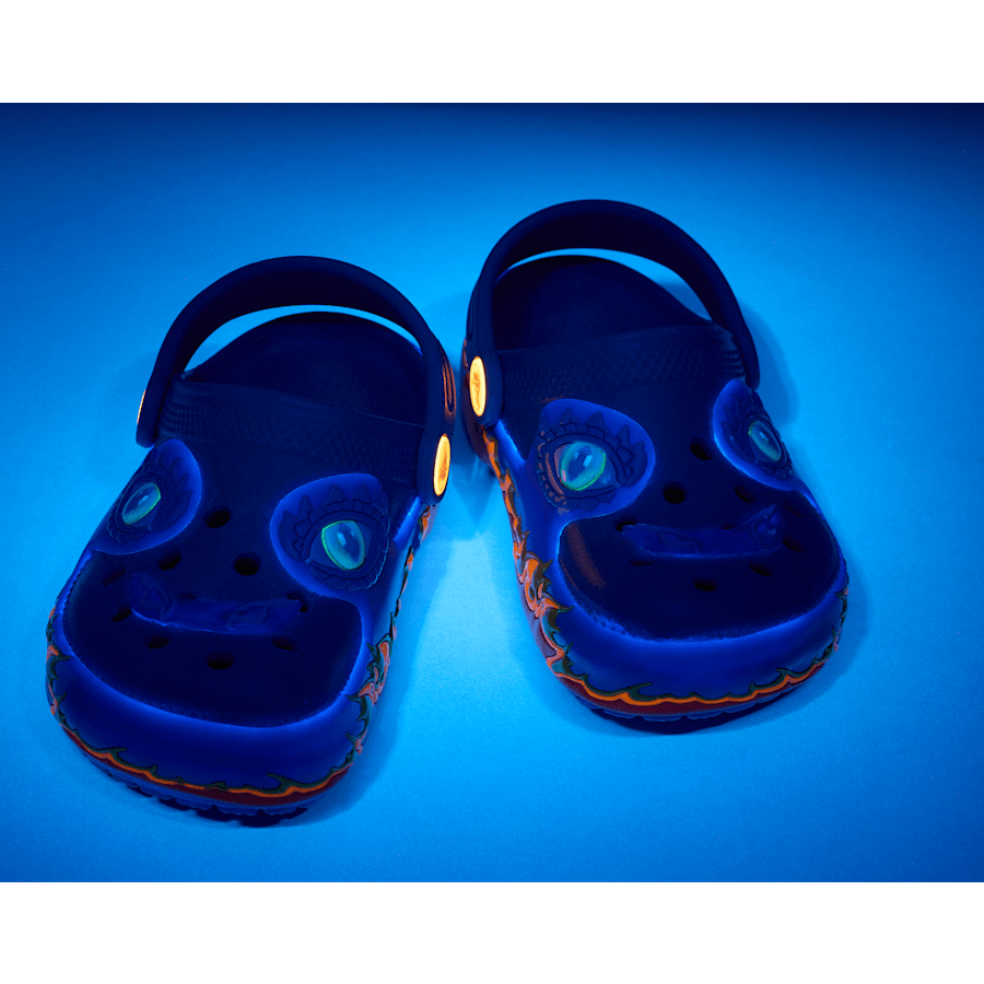 Toddler Classic IAM Dragon Lights Clog - Crocs