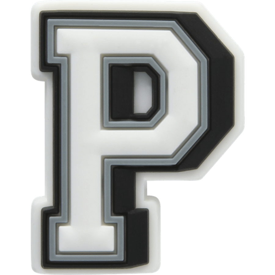 Letter P Jibbitz Shoe Charm - Crocs