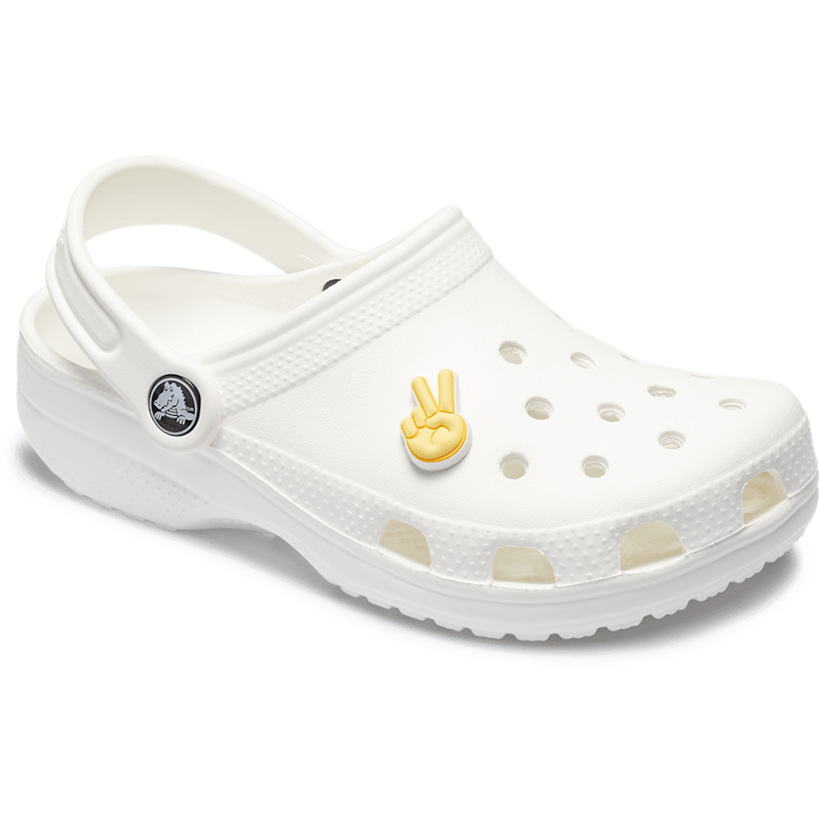 Peace Hand Sign Jibbitz Shoe Charm - Crocs