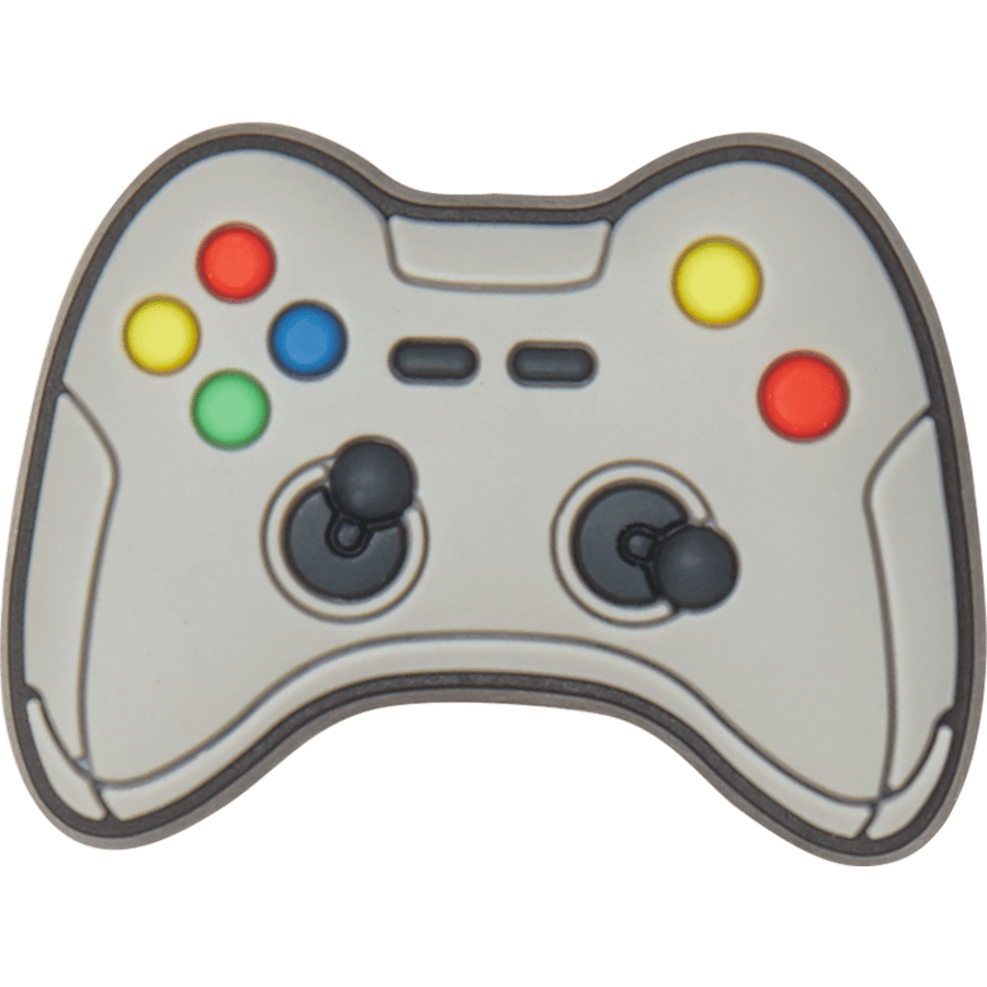 Grey Game Controller Jibbitz Shoe Charm - Crocs