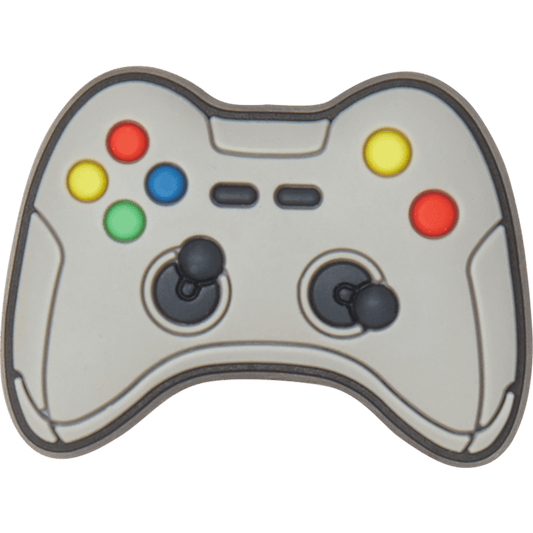 Grey Game Controller Jibbitz Shoe Charm - Crocs