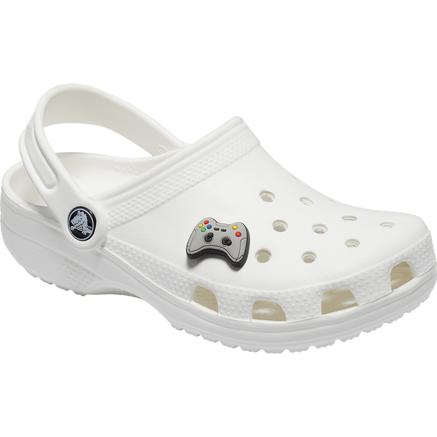 Grey Game Controller Jibbitz Shoe Charm - Crocs