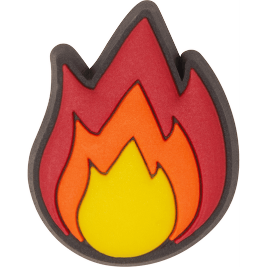 Fire Jibbitz Shoe Charm - Crocs