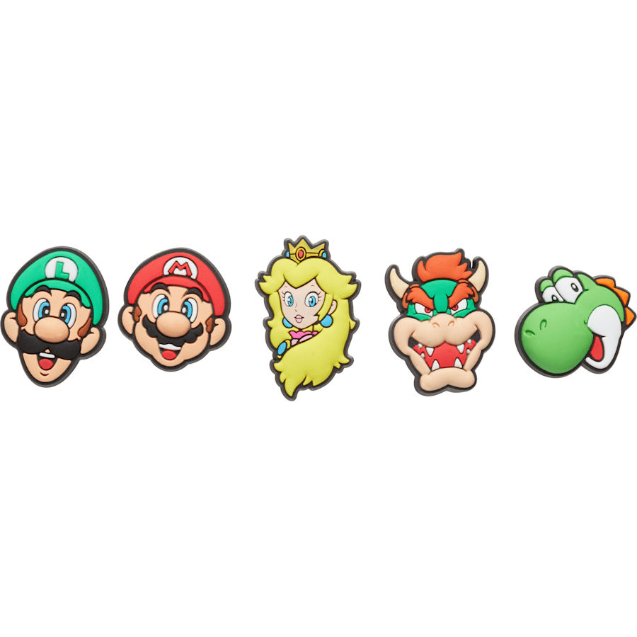 Super Mario™ 5-Pack Jibbitz Shoe Charm - Crocs