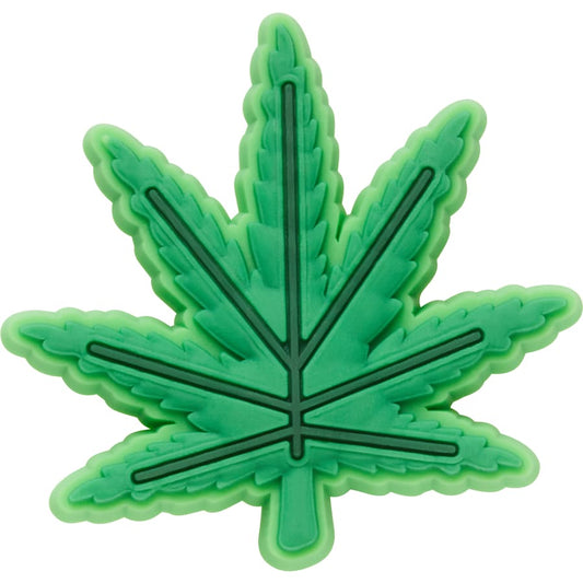 Hemp Leaf Jibbitz Shoe Charm - Crocs