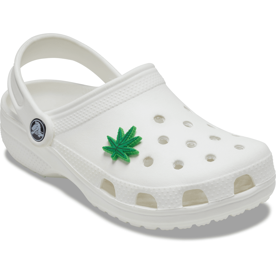 Hemp Leaf Jibbitz Shoe Charm - Crocs