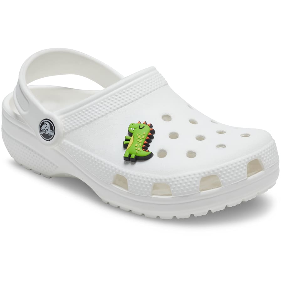 Green Dino Jibbitz Shoe Charm - Crocs