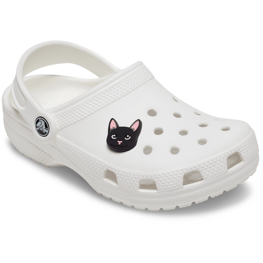 Black Cat Jibbitz Shoe Charm - Crocs