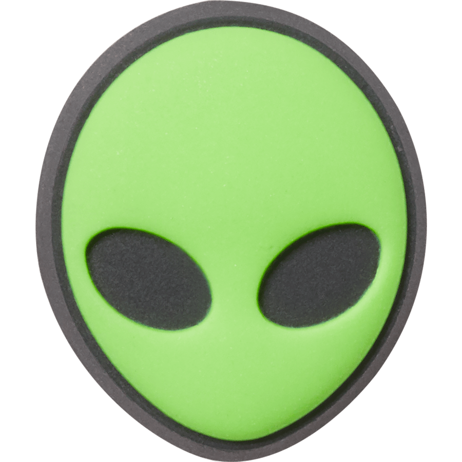Tiny Green Alien Head Jibbitz™ charms - Crocs