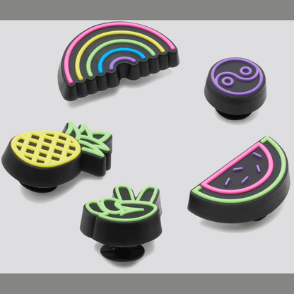 Lights Up Fun 5 Pack Jibbitz Shoe Charm - Crocs