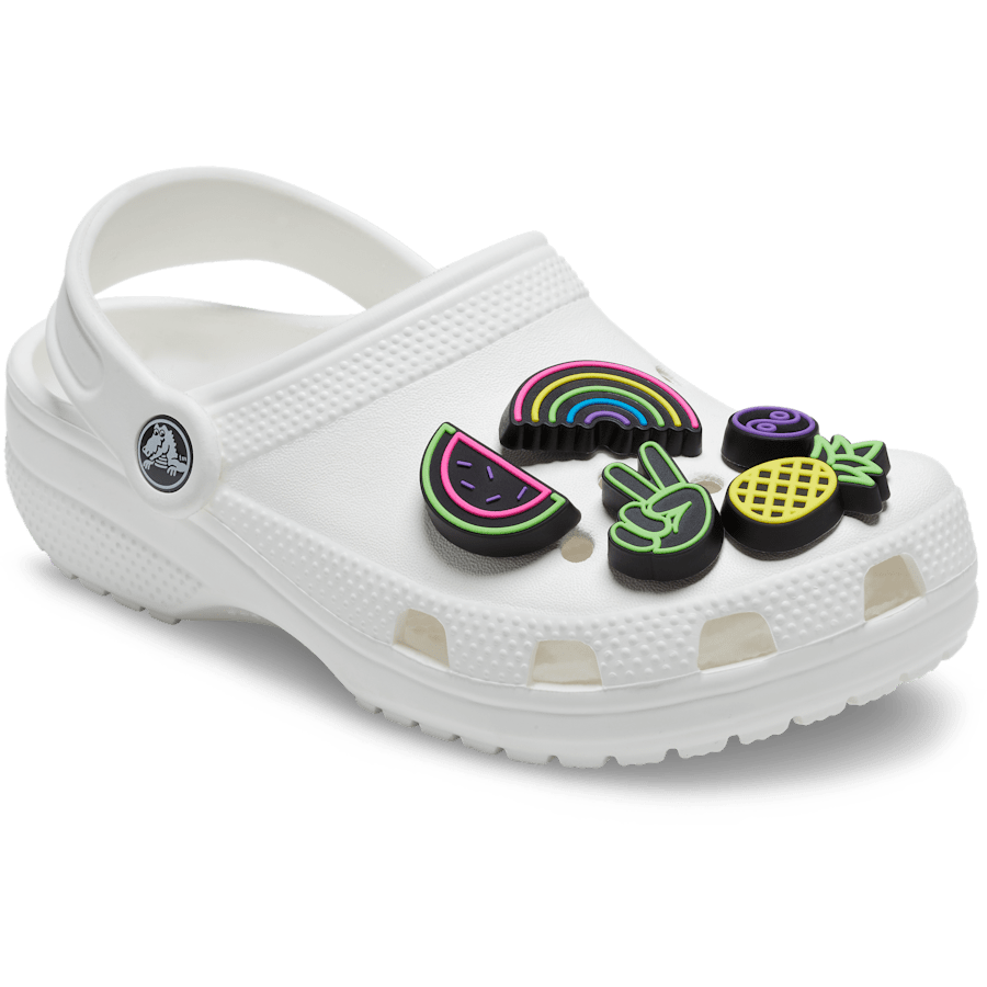 Lights Up Fun 5 Pack Jibbitz Shoe Charm - Crocs
