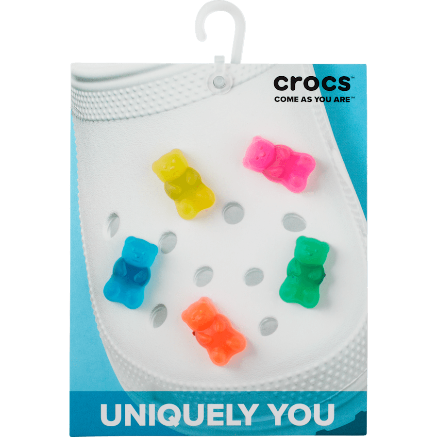 Candy Bear 5 Pack Jibbitz Shoe Charm - Crocs