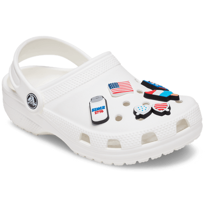 USA 5 Pack Jibbitz Shoe Charm - Crocs
