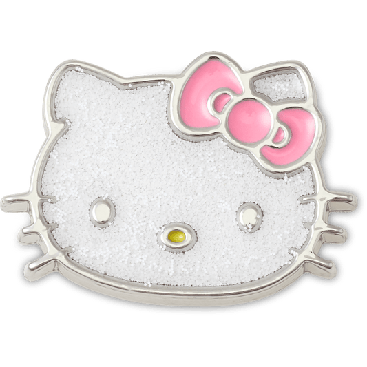 Hello Kitty Glitter Cat Jibbitz Shoe Charm - Crocs
