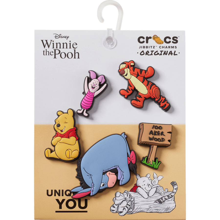 Winnie The Pooh 5 Pack Jibbitz™ charms - Crocs