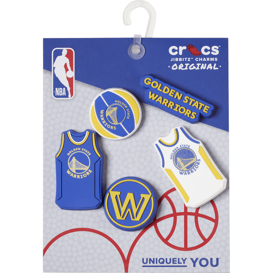 NBA Golden State Warriors 5 Pack Jibbitz™ charms - Crocs