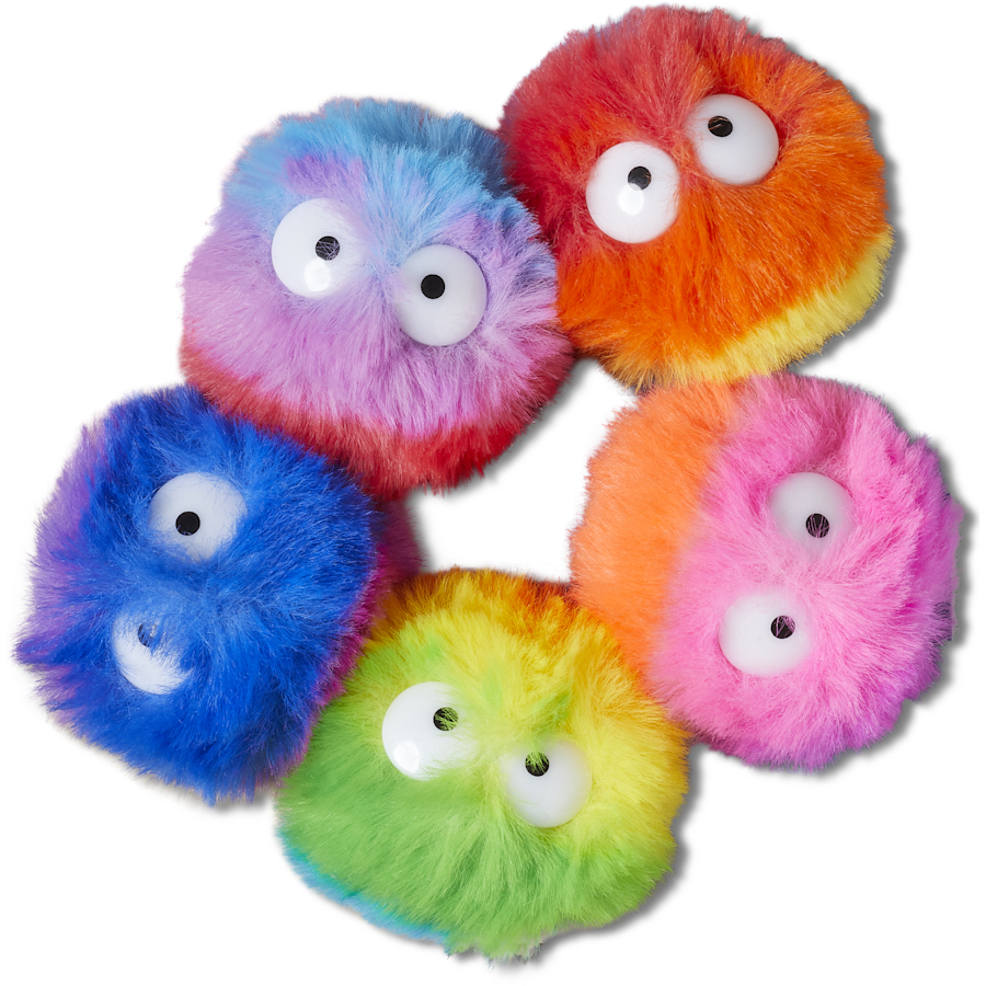 FuzzyPuffCharacters5Pack Jibbitz Shoe Charm - Crocs