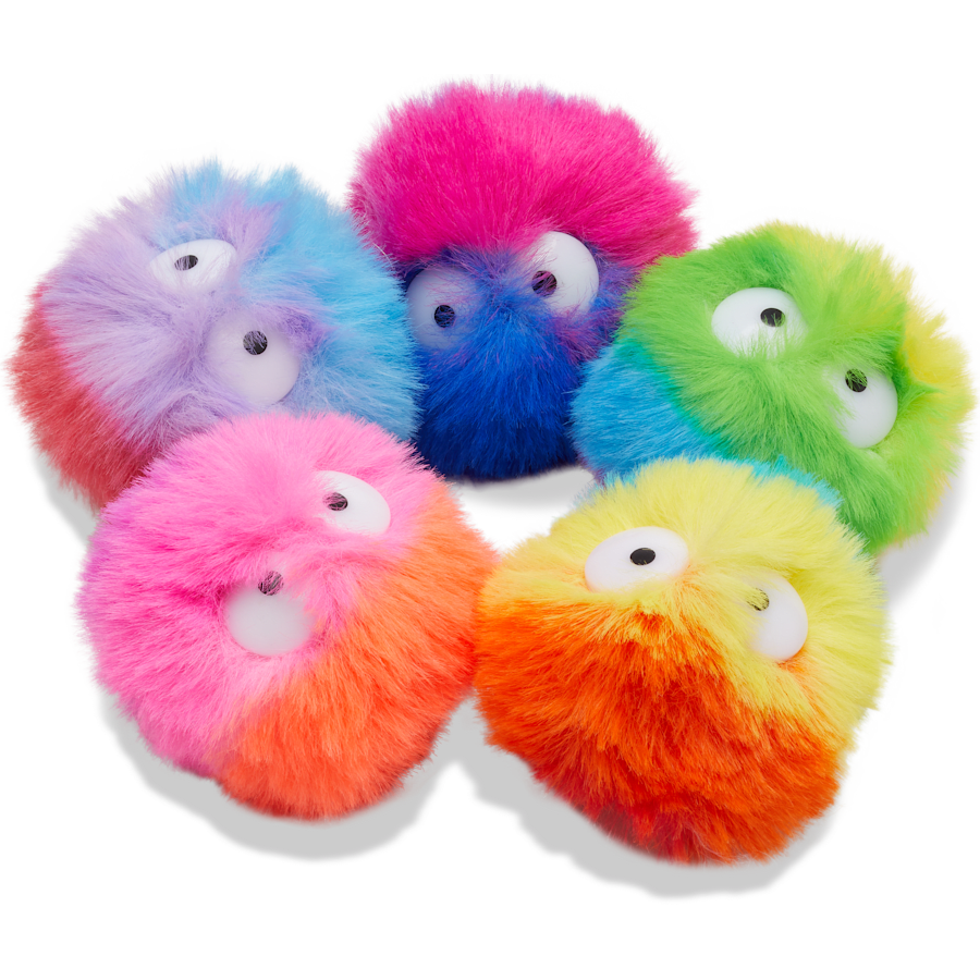 FuzzyPuffCharacters5Pack Jibbitz Shoe Charm - Crocs