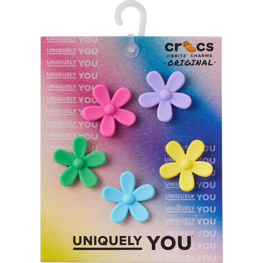 Flower Power 5 Pack Jibbitz™ charms - Crocs