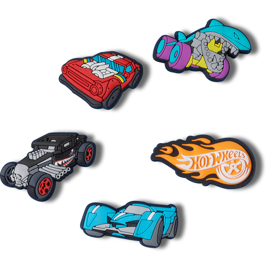 Hot Wheels 5 Pack Jibbitz™ charms - Crocs