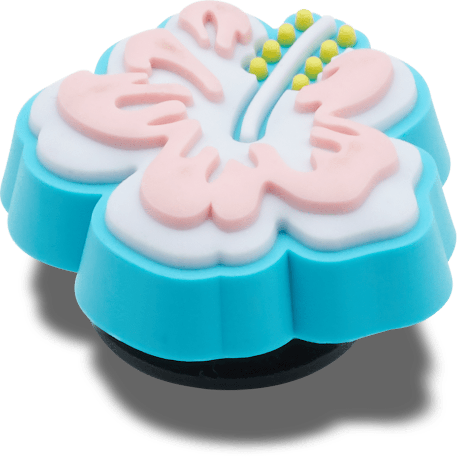 Blue Hibiscus Jibbitz™ charms - Crocs