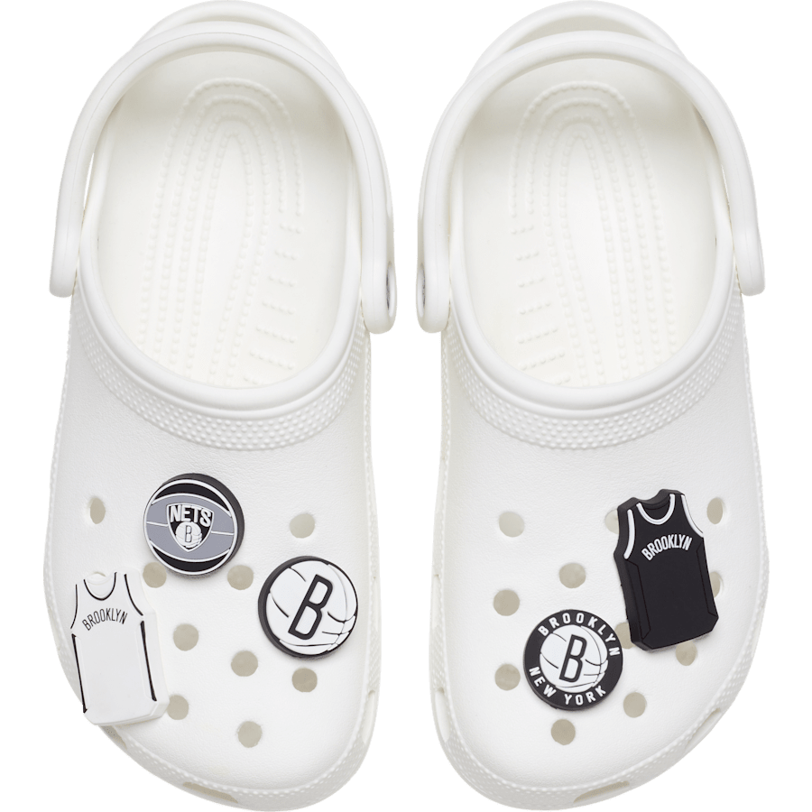 NBA Brooklyn Nets 5 Pack Jibbitz™ charms - Crocs