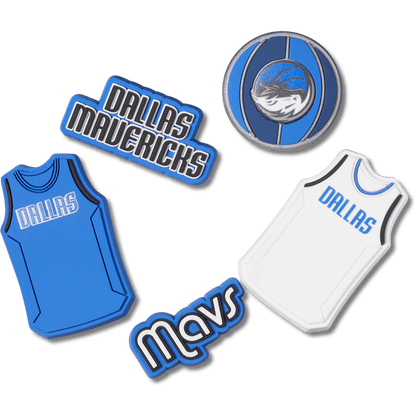 NBA Dallas Mavericks 5 Pack Jibbitz™ charms - Crocs