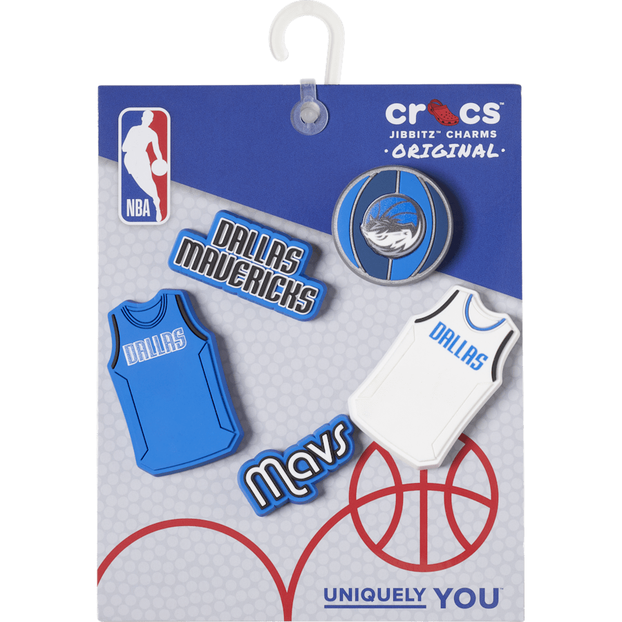 NBA Dallas Mavericks 5 Pack Jibbitz™ charms - Crocs