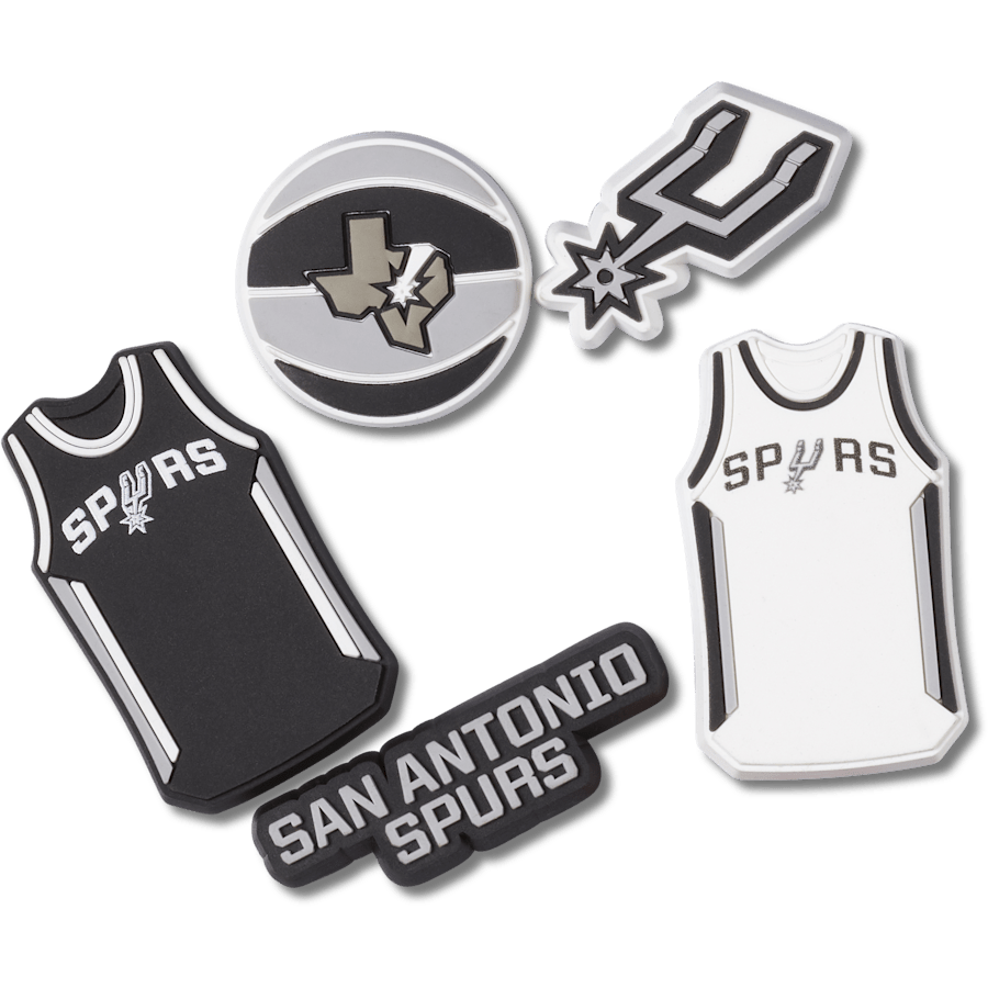 NBA San Antonio Spurs 5 Pack Jibbitz™ charms - Crocs