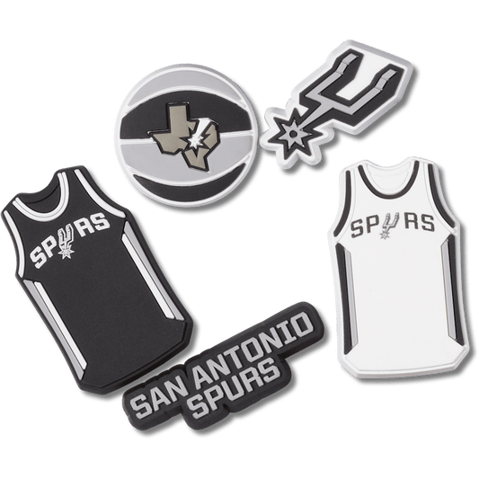 NBA San Antonio Spurs 5 Pack Jibbitz™ charms - Crocs