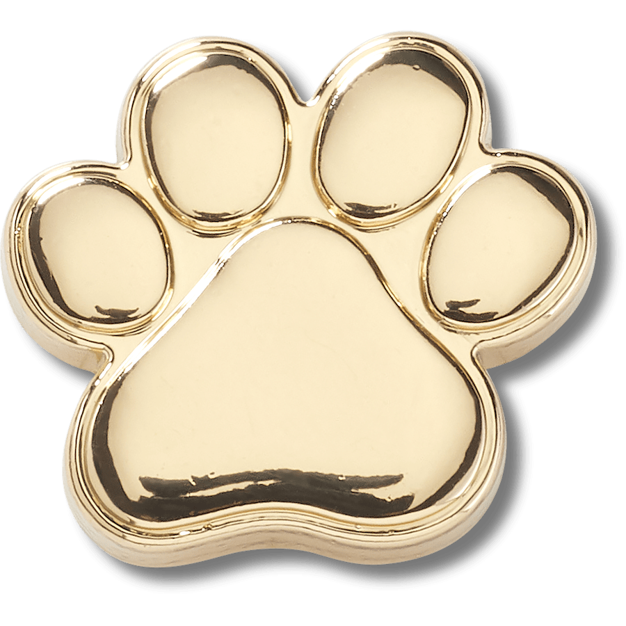 Gold Dog Paw Jibbitz™ charms - Crocs
