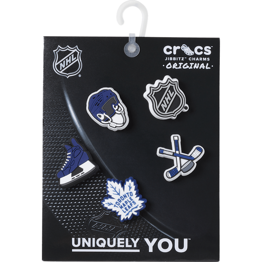 NHL® Toronto Maple Leafs® 5 Pack Jibbitz™ charms - Crocs