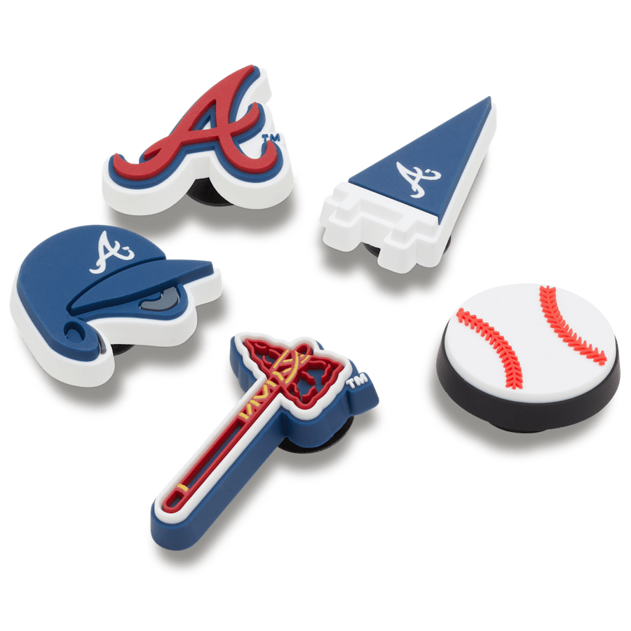 MLB Atlanta Braves 5 Pack Jibbitz™ charms - Crocs