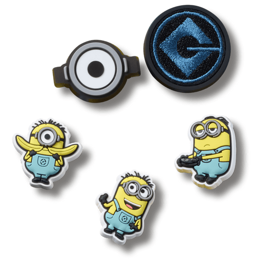 Minions 5 Pack Jibbitz™ charms - Crocs