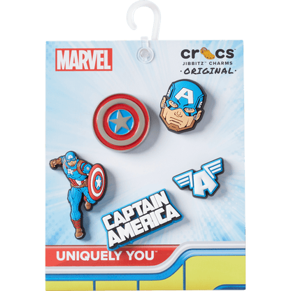 Captain America 5 Pack Jibbitz™ charms - Crocs