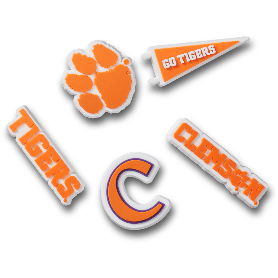 Clemson Univ 5 Pack Jibbitz™ charms - Crocs