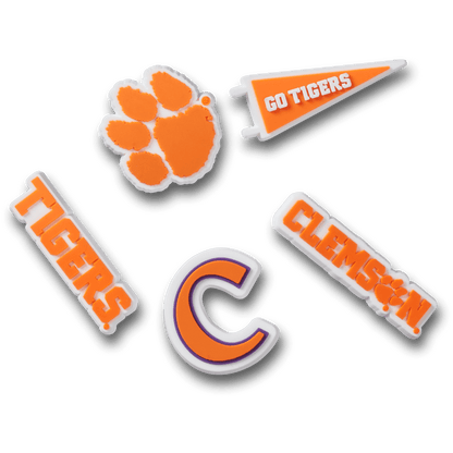 Clemson Univ 5 Pack Jibbitz™ charms - Crocs
