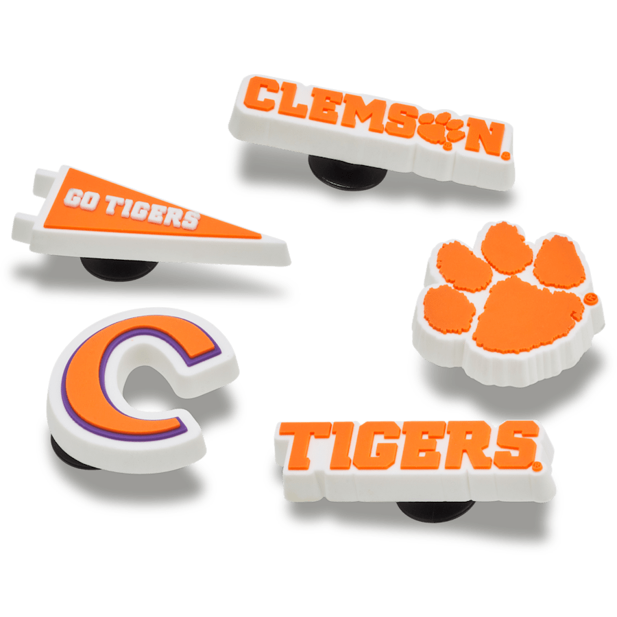 Clemson Univ 5 Pack Jibbitz™ charms - Crocs