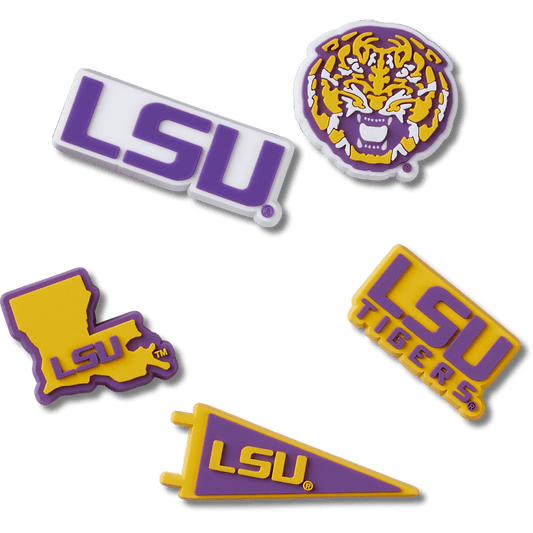 LSU 5 Pack Jibbitz™ charms - Crocs