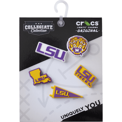 LSU 5 Pack Jibbitz™ charms - Crocs