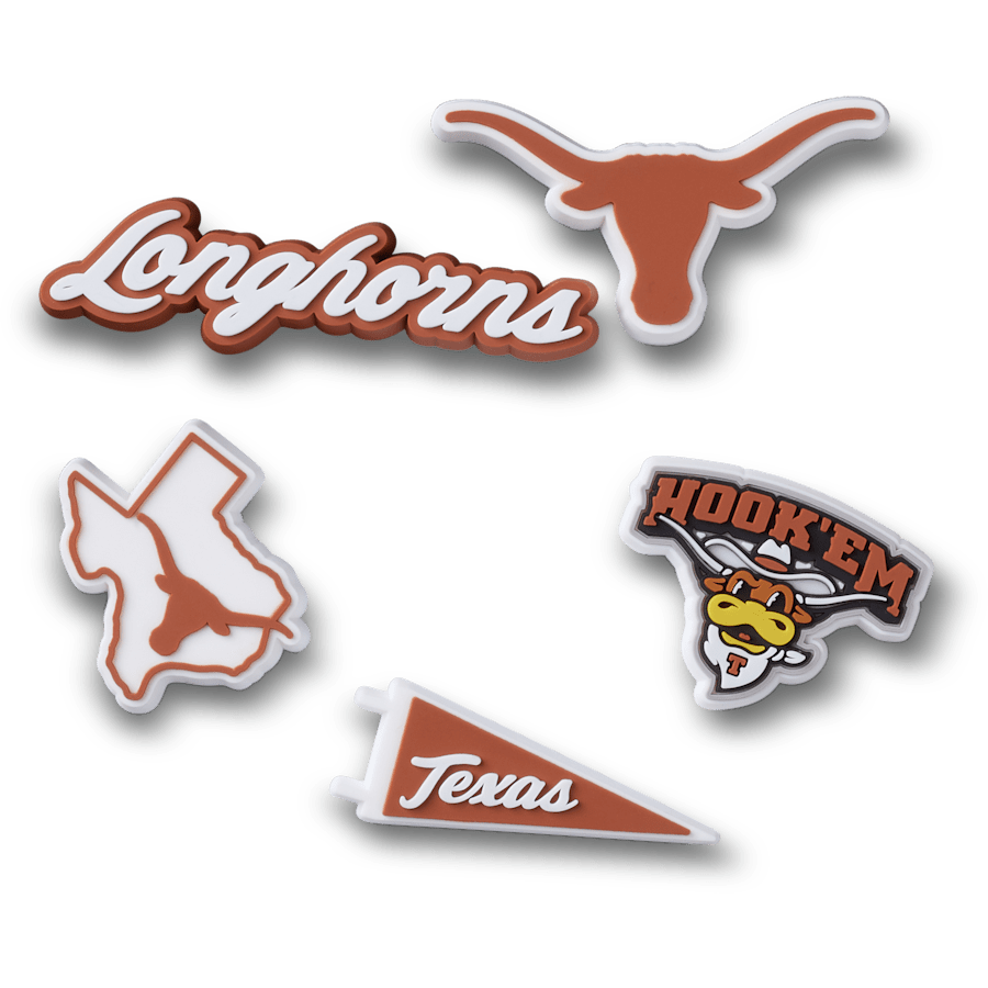 University of Texas 5 Pack Jibbitz™ charms - Crocs